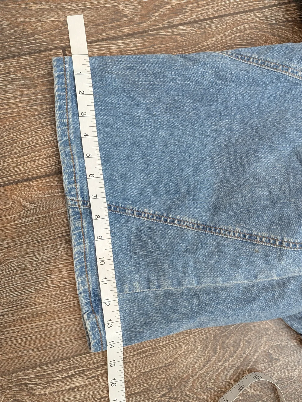 NWT Torrid Perfect Wide Leg Vintage Stretch Twisted Seam Jeans Size 22 Reg New - Picture 10 of 11
